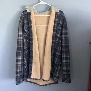 Flannel Hoodie